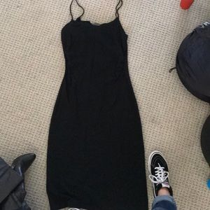 3/4 length banana republic dress